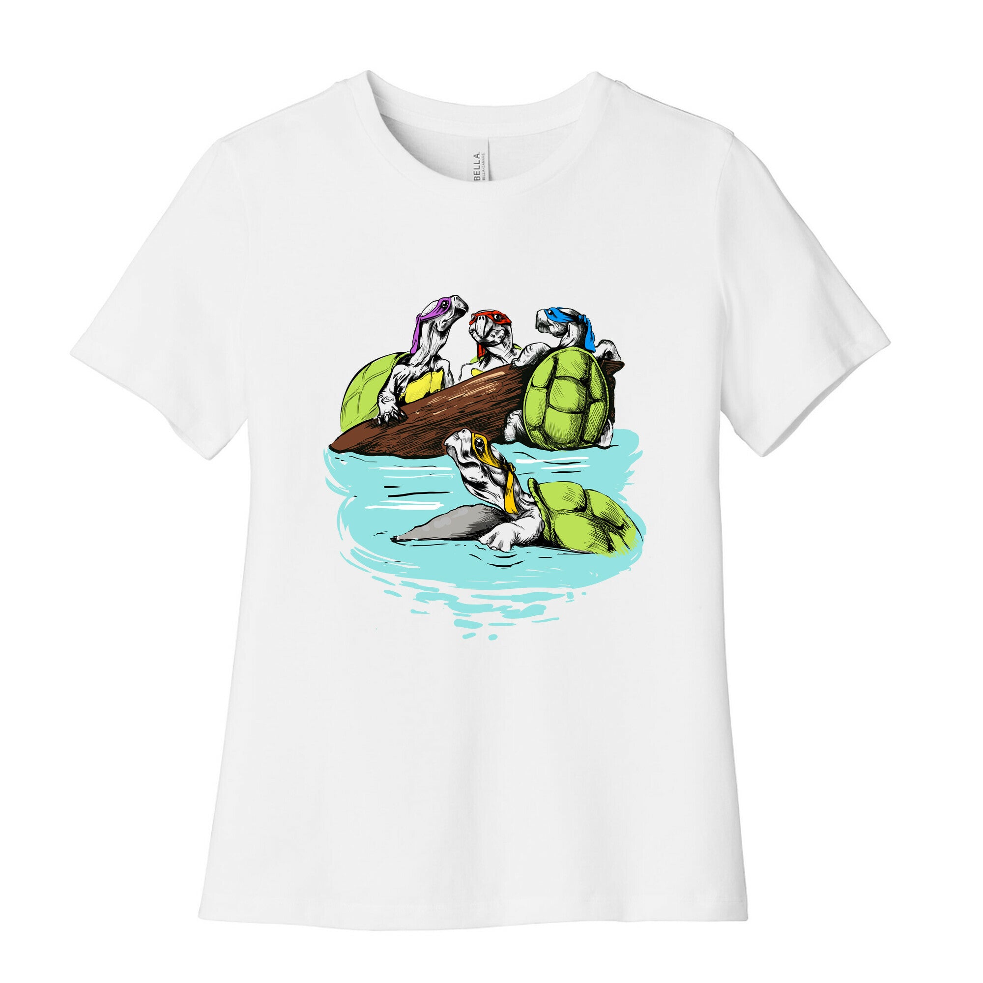 Turtle Power Women's Cotton Tee